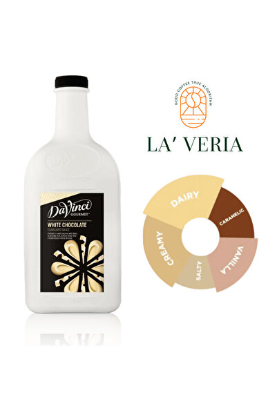 Laveria DVG Beyaz Çikolata Aromalı Bar Sos 2LT