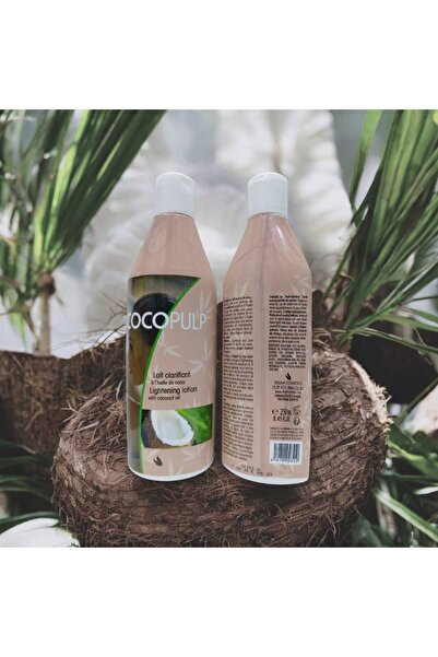 COCO PULP Lightening Lotion with Coconut Oil, 250 ml – Brightening & Hydratin...