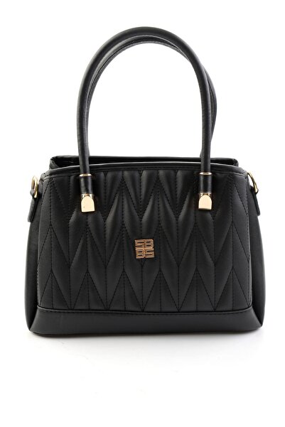 Bambi Siyah Kadın El Çantası C06960221709