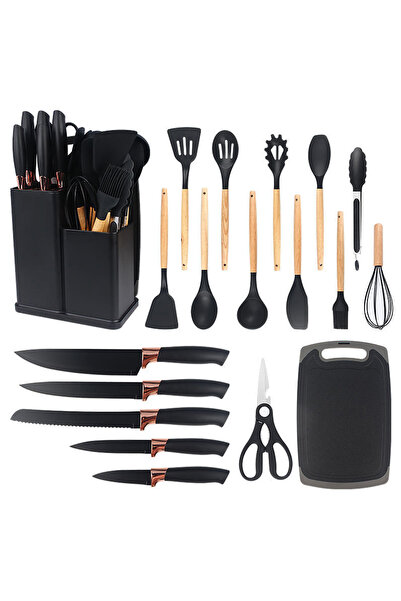 Sumkyle Cooking Utensils Set,19 Kitchen Set Utensils Set with 11 Pieces Spatu...