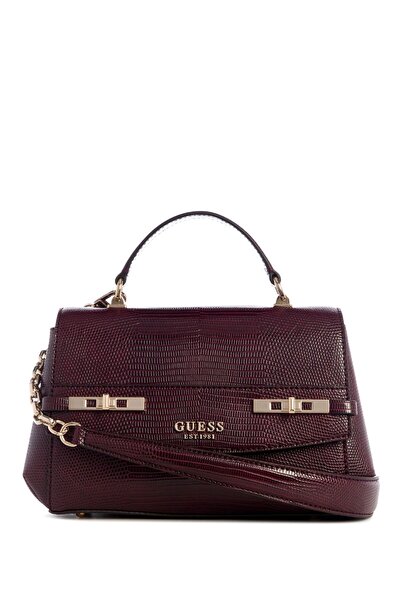 Guess حقيبة يد ميليندا بنقشة جلد الحيوانات