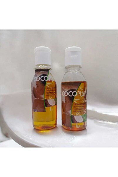 COCO PULP Lightening Oil with Coconut Oil, Pack of 2 – Brightening & Hydratin...