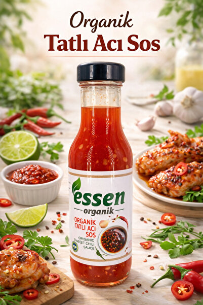 Essen Organik Organik Acı Tatlı Sos(Sweet Chili Sos) 290g