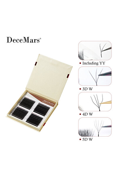 Choice1 مجموعة وصلات الرموش DeceMars 8-14 MIX 0.07mm D (بما في ذلك YY، 3D W، ...