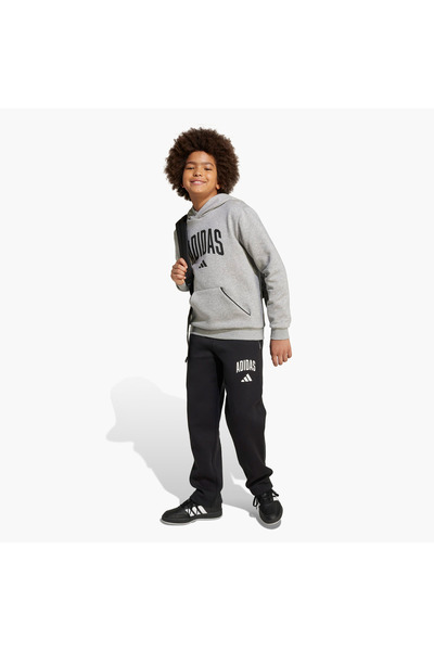 adidas Boys Track Pants With Pockets - Elasticated Waist