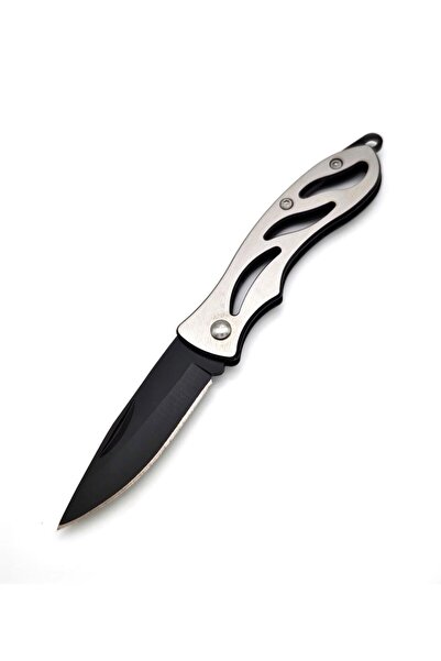 valkyrie 2019 Zebra Foldable Outdoor Camping Knife Silver