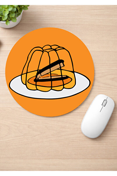 Eylül Design The Office Printed Round Non-Slip Mousepad Ergonomic Mouse Pad