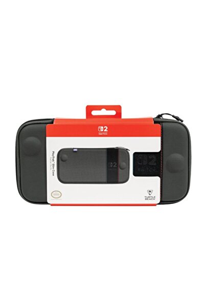 Turtle Beach PlayTrek Switch 2 Slim Case (Charcoal Black)