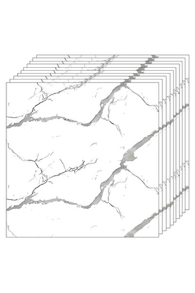Teno Комплект от 24 мраморни подови плочки Teno®, 4,86 ​​кв.м, самозалепващи ...