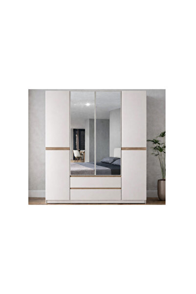 CaddeYıldız Rudina Gardrop - 4 Kapılı