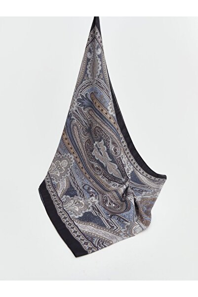 LC Waikiki Lcw Modest Blue Patterned Women's Shawl