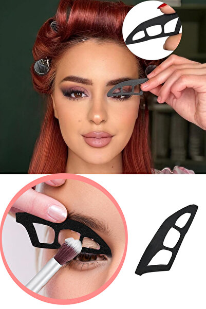 özgürce Hızlı ve kolay göz makyajı şablonu, pratik eyeliner ve göz farı kalıbı