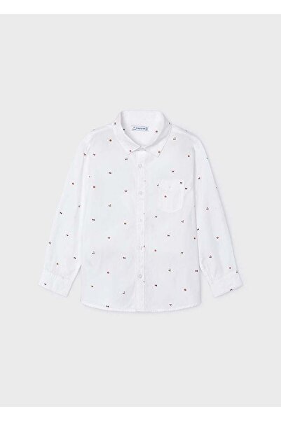 MAYORAL Cămașă pentru băiat albă