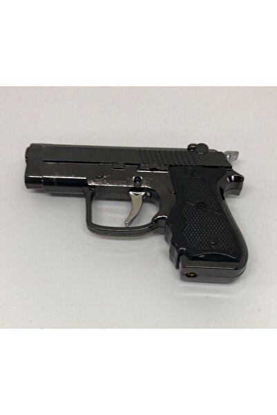 Lebron Mini Metal Tabanca Şeklinde Çakmak