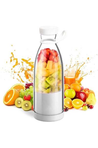 Arabest Rechargeable Mixers Fresh Fruit, Bottle Shape Mini Electric Blender f...