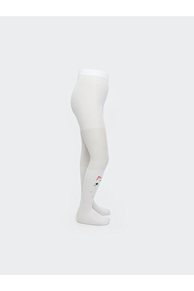 LC Waikiki Patterned Girl's Thin Pantyhose