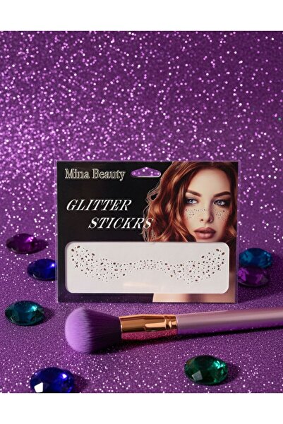 MİNA BEAUTY Yüz Çili Çil Parıltısı Party Işıltısı Geçici Dövme Tattoo Glitter...