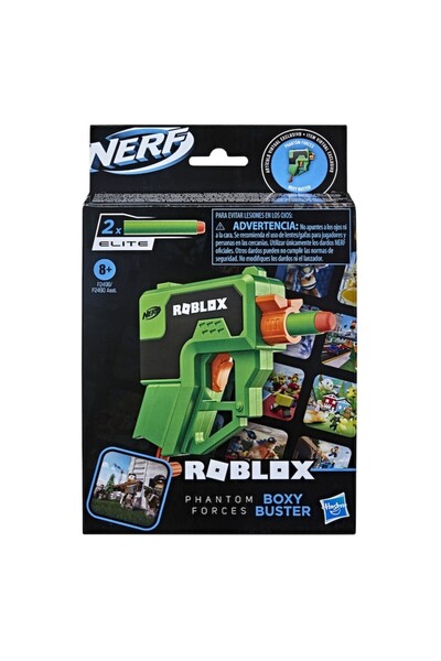 Nerf Бластер Роблокс - Микрошоти, Фантомни сили, Кутиевиден Бъстър