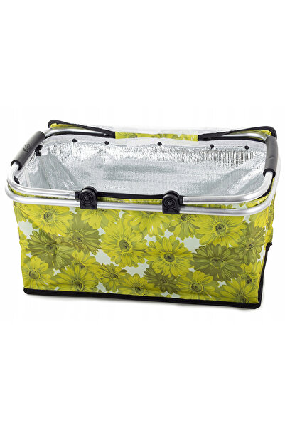 zola Picnic cooler bag for food storage, with handles, plastic/aluminium, gre...