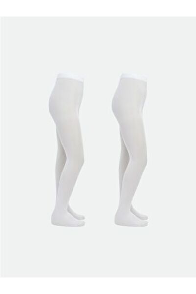 LC Waikiki Basic Thin Girls' Pantyhose 2-Pack