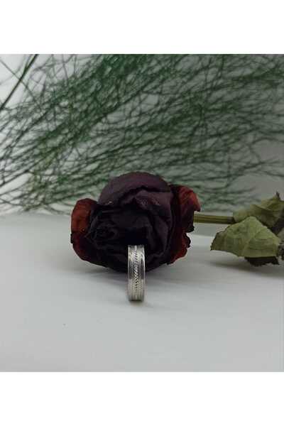 Simge Gümüş 925 Ayar Gümüş Alyans No 19 cm