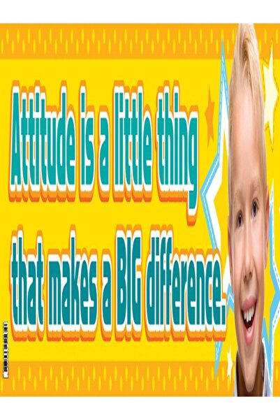 123Publishing House Attitude – Banner in English