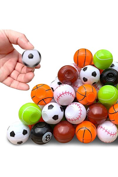 Arabest Mini children's decompression rotating sports ball toy, Christmas bir...