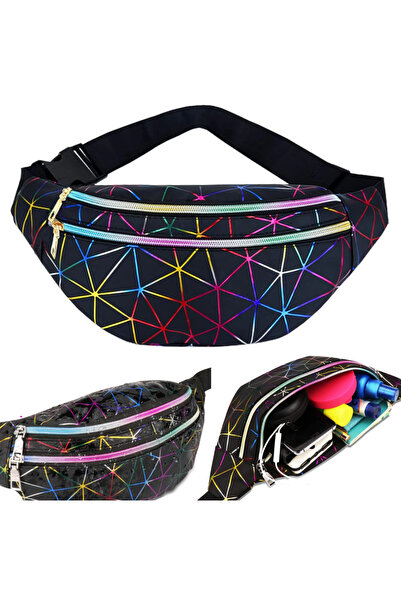 zola Borseta dama reglabila 46.5-90 cm, 3 compartimente, 31x15.5 cm, neagra