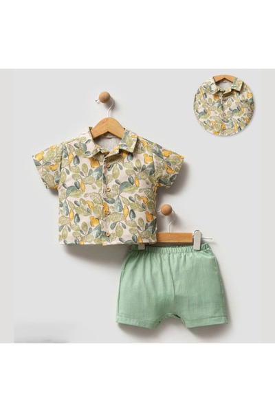 Micii Ștrumfi Set de vară pentru băieți - Camuflaj