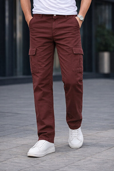 comstar Muški trend Široke nogavice ležerne kargo pantalone širokog kroja