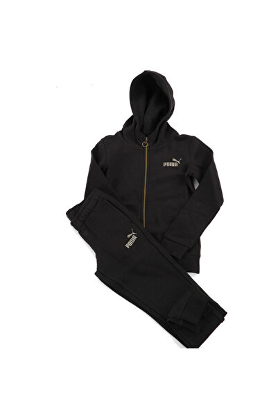 Puma Bronze Fz Hooded Suit FL G Kids Tracksuit