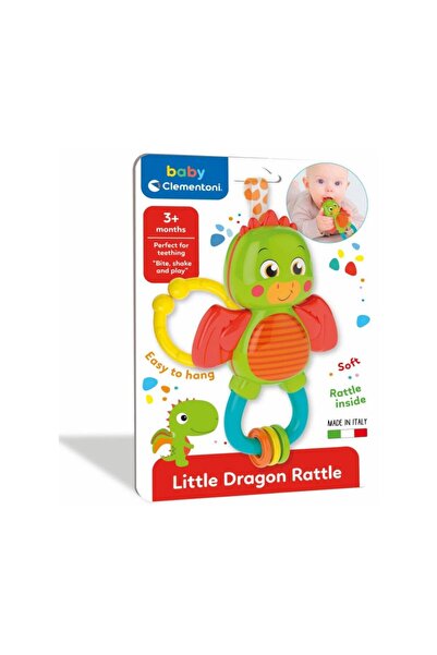 NW NessiWorld 17779 Baby - Cute Dinosaur Rattle