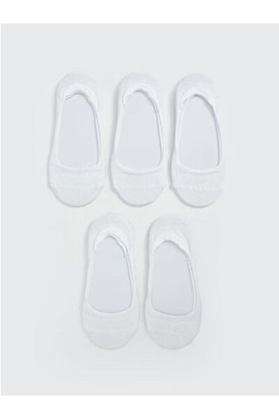 LC Waikiki Women's Plain Ballerina Socks 5-Pack