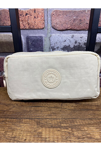 Relaxion Two-Compartment, Wide, Crinkle Fabric Pen Holder