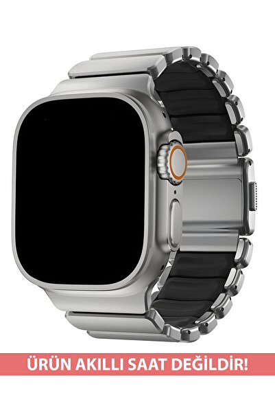 Dexmon Watch 11 10 9 8 7 6 Ultra Se Uyumlu 42 44 45 46 49MM Titanyum Çelik Çi...