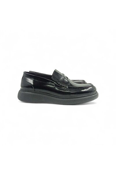 Oneka Shoes Erkek Günlük Loafer siyah açma 4206261256