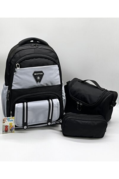 Tiny Kulomi Plain Simple Waterproof Satin Fabric Elementary School S Backpack...