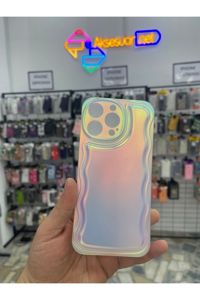 eaksesuarnet حافظة هاتف منقوشة متوافقة مع iPhone 15 PROMAX