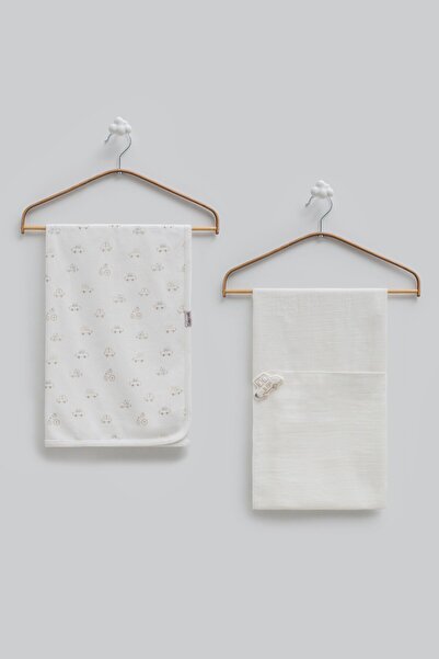 Caramell First Car Double Blanket (80X90) - Ecru Std