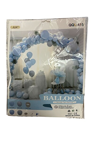 Your Baby Store Blue arch balloon set, 73 pieces