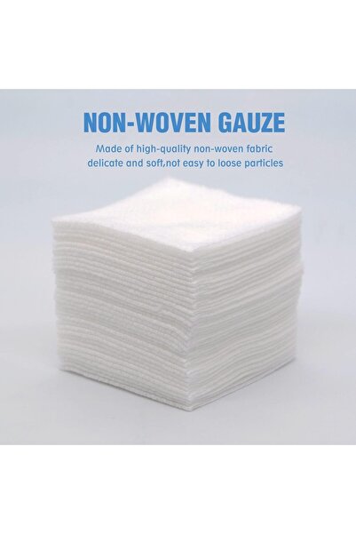 Generic Non-Woven Gauze 10Cm X | Non Sterile| Highly Absorbent Non- Woven Wipes Makeup Remover Pads 4X4 Inch