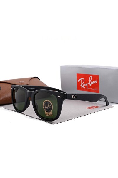 Ray-Ban Sunglasses UV Lenses with Black Frames Green Lenses