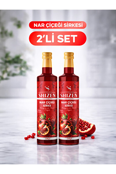 Shizen Kozmetik Nar Çiçeği Sirkesi 2'li Paket
