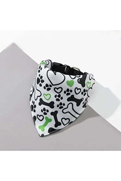 Petora Bandană pentru câini, tip eșarfă, cu prindere pentru zgardă, imprimeu ...