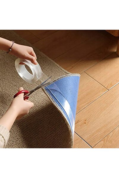 zola Ταινία διπλής όψης, διαφανής, επαναχρησιμοποιήσιμη, ελαστική, 300 cm