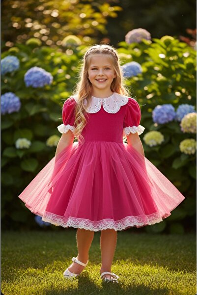 Gala fustă din dantelă, rochie din tul pentru copii