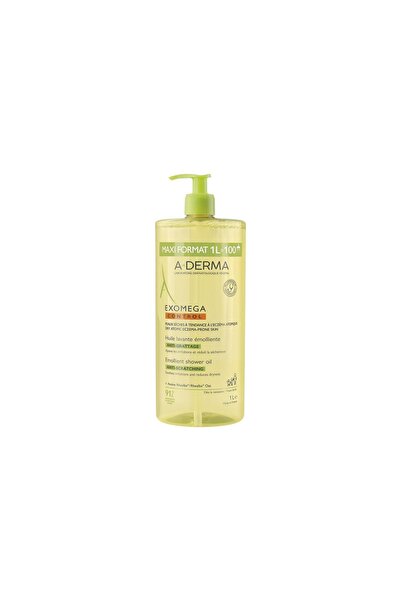 A-DERMA Exomega Control, Parfum, Emolient, Ulei de duș, Corp, Pentru ten usca...
