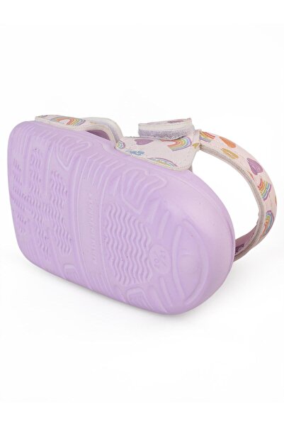 Civil Girls Rainbow Printed Sandals Size 20-24 - Powder 24-36 Months