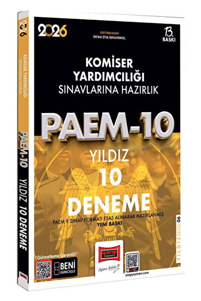 Yargı Yayınları Yargı 2026 PAEM Komiser Yardımcılığı Sınavlarına Hazırlık Yıl...