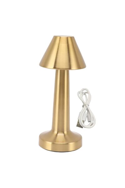 zola Lampă de masă LED reîncărcabilă, 3 culori, 1500 mAh, USB-C, 23,5x9,5x6,5...